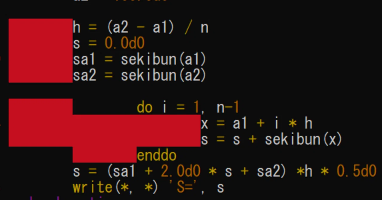 Rectangle Vim Vimでインデントに色がついてしまう問題(しかもFortran90ファイルだけ)|Hattori
