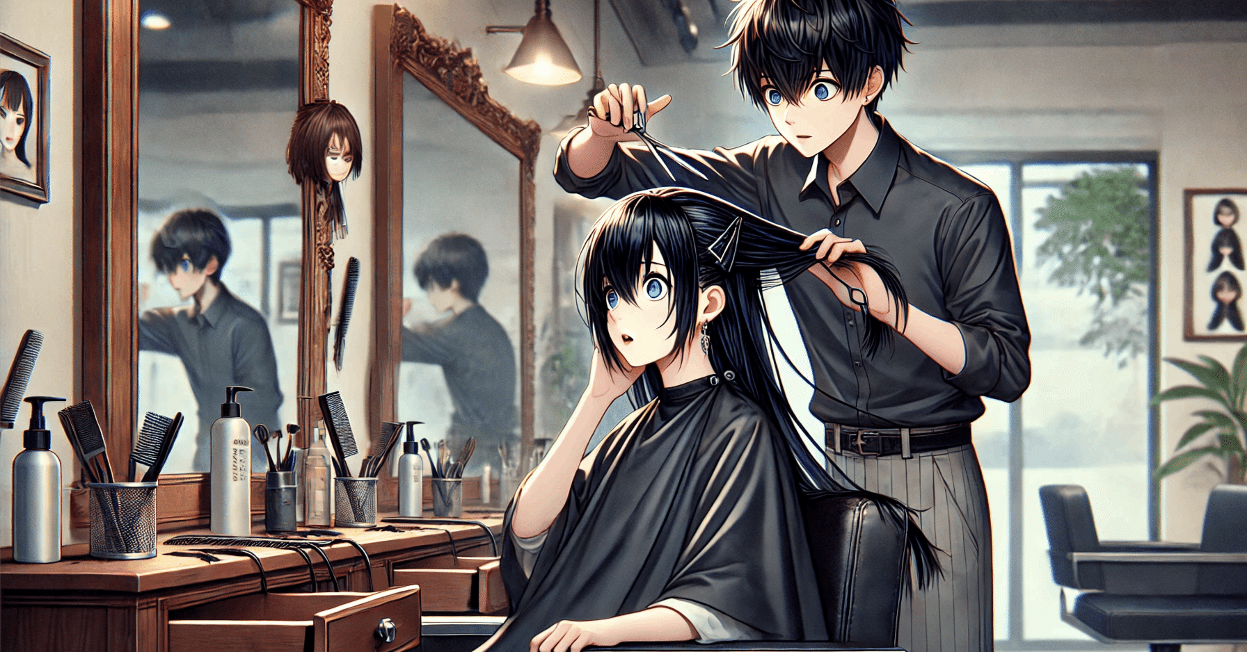 断髪小説】断髪、なかったことに。（3）水瀬 美花と彼女の強制断髪