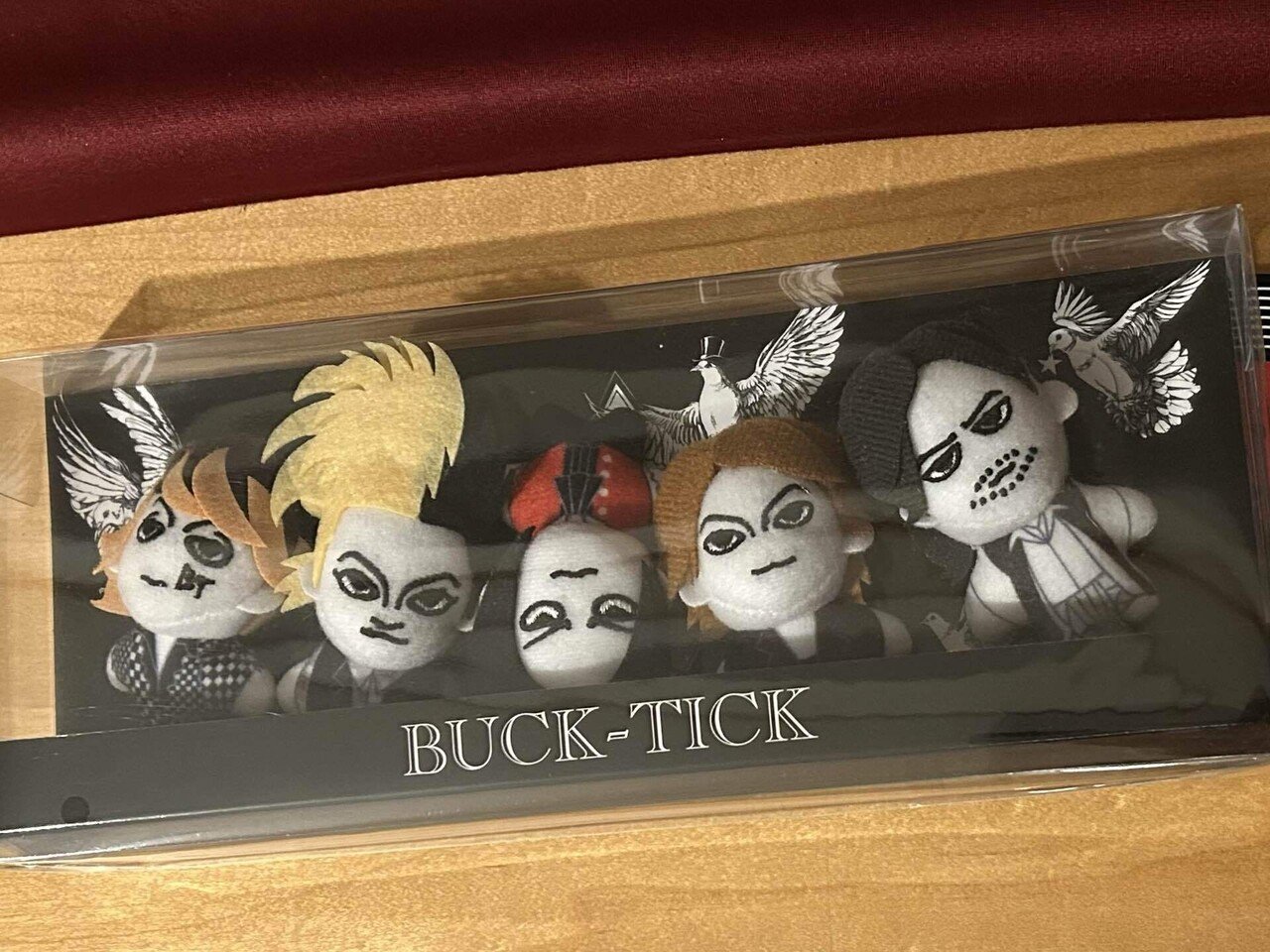 BUCK-TICKぬい　4人 ぬいを増毛した。｜あを