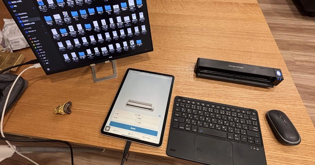 Scanning with iPad Part 1 (ScanSnap ix100 Review)｜アニヤマ