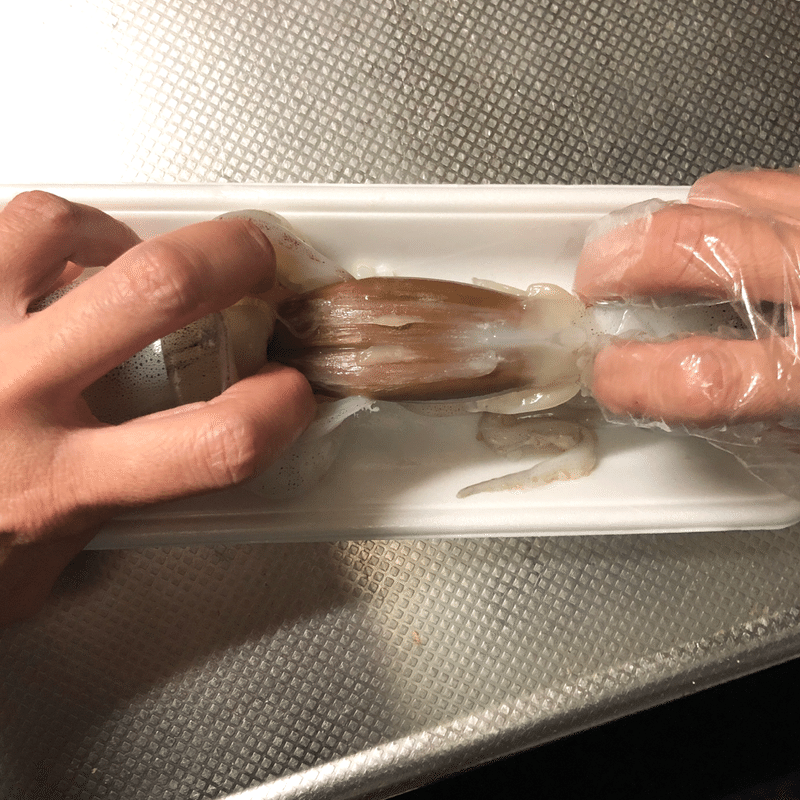イカが食べたい スルメイカのさばき方 古谷 真知子 Note
