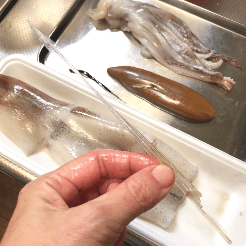 イカが食べたい スルメイカのさばき方 古谷 真知子 Note