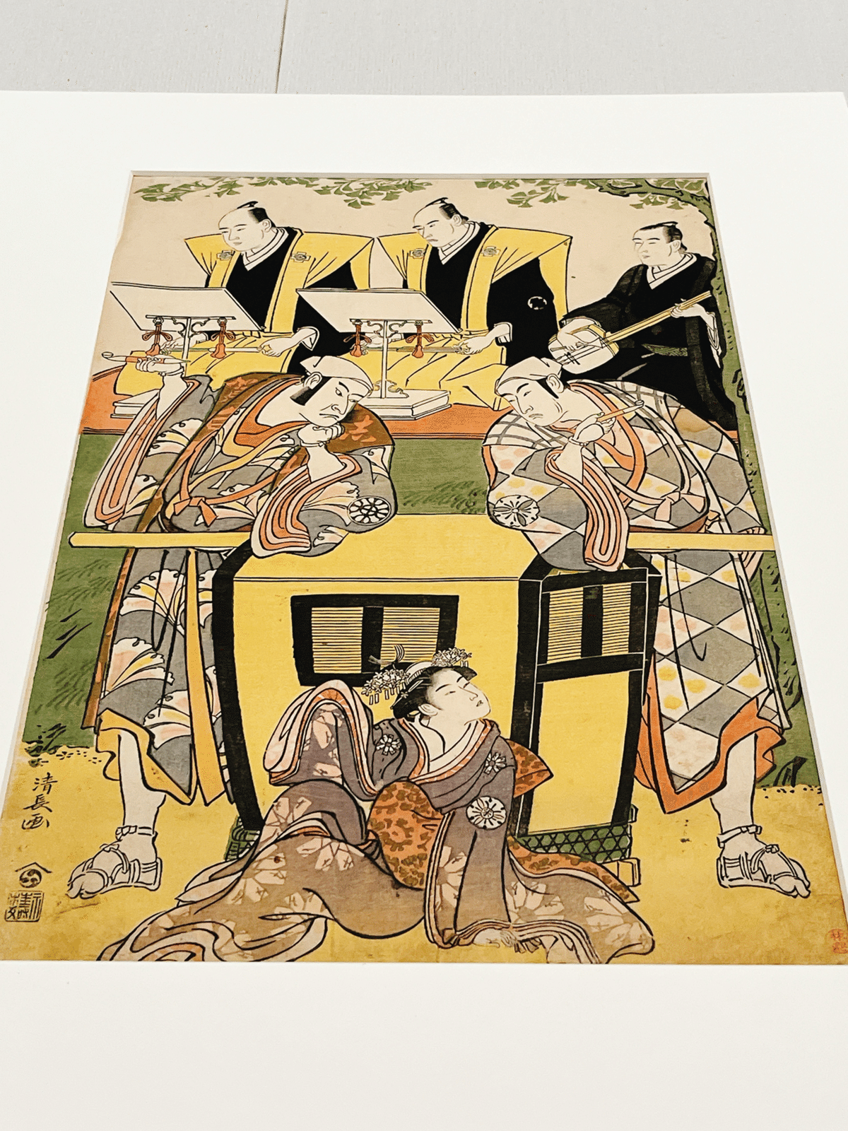 鮮やかな摺り跡「歌舞伎を描く―秘蔵の浮世絵初公開！」前期展示 静嘉堂