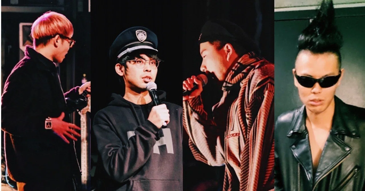 梅田サイファーPROFILE③】KOPERU、ILL SWAG GAGA、Cosaqu、HATCH｜KZ