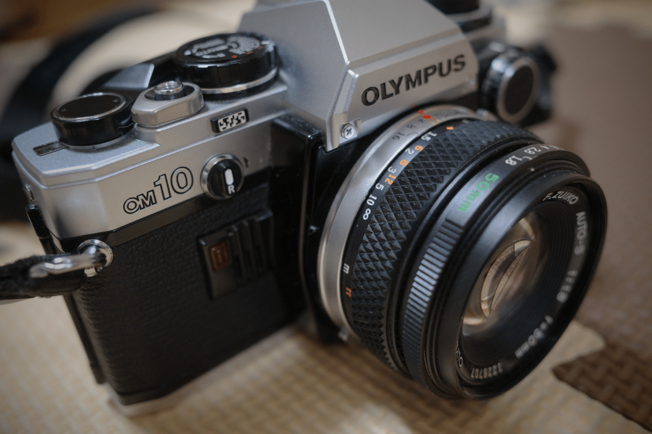 機材について Olympus Om 10 Taisuke Matsui Note