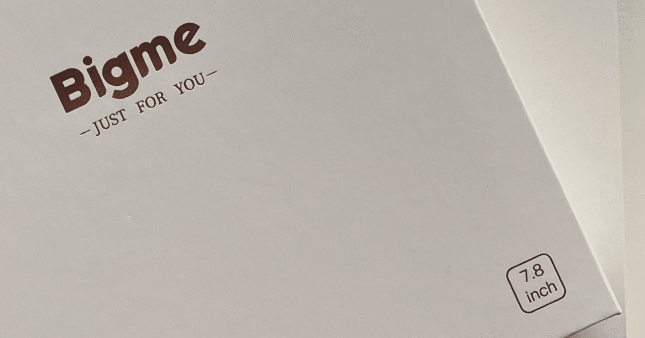 結論！買って正解！「BigmeS6color+」を買う②：Einkが好き｜アジル氏