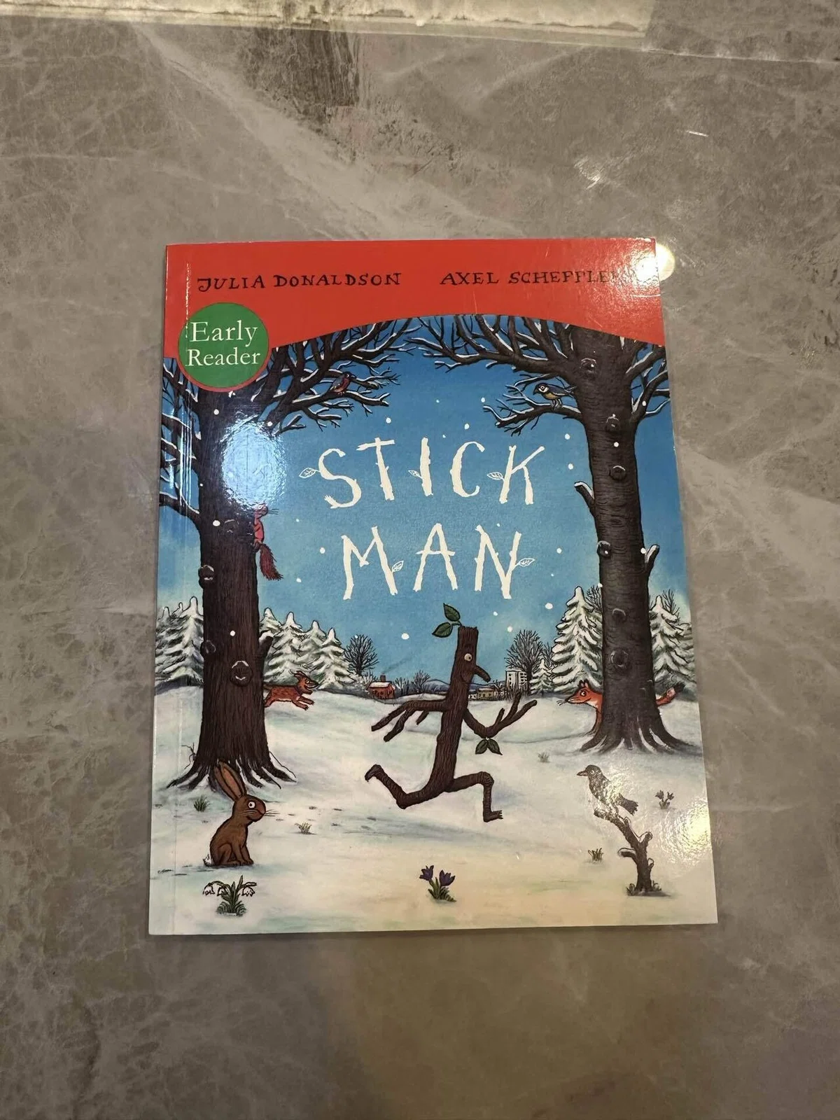 STICK MAN Julia Donaldson Axel 英語 洋書 速く 絵本