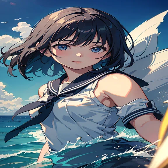 SeaArtのテスト その53｜桔梗の花🇯🇵 도라지🇰🇷