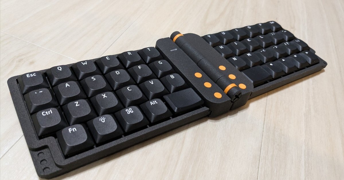 折りたたみ式メカニカルキーボード Dottie FlipFlow Dottie FlipFlowというキーボードをつくりました｜Mogma Products