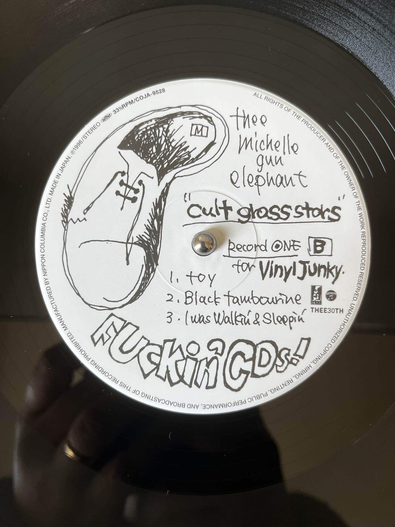 thee michelle gun elephant」の「cult grass stars」のレコード