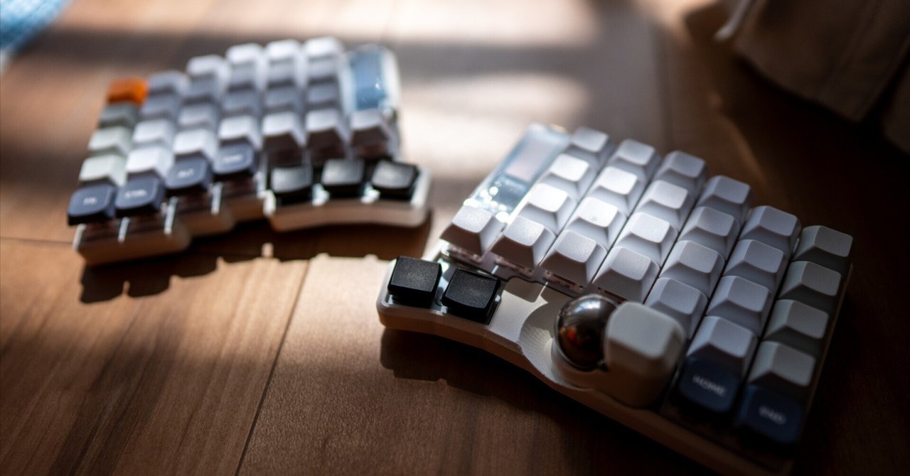 Keyballというキーボードの旅|ryo watanabe Keyballというキーボードの旅|ryo watanabe