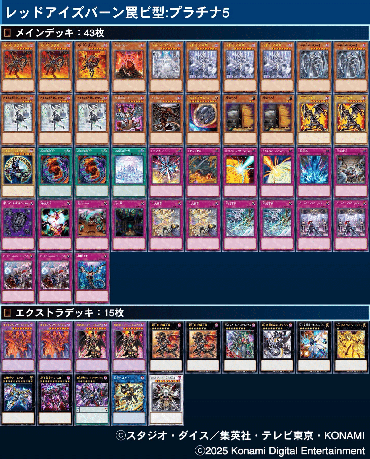 遊戯王 レッドアイズ デッキ】伝説の黒石 真紅眼の鉄騎士-ギア
