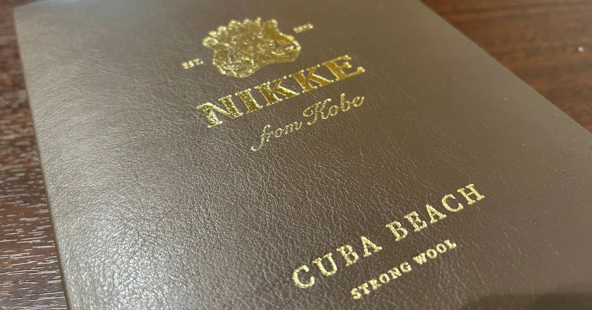生地紹介～NIKKE CUBA BEACH～｜福岡のオーダースーツ屋/Order Suit