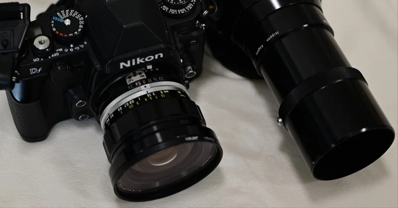 Nikon つつま DF、50mm/F1.8 、24-120/F4、クリップオンストロボ