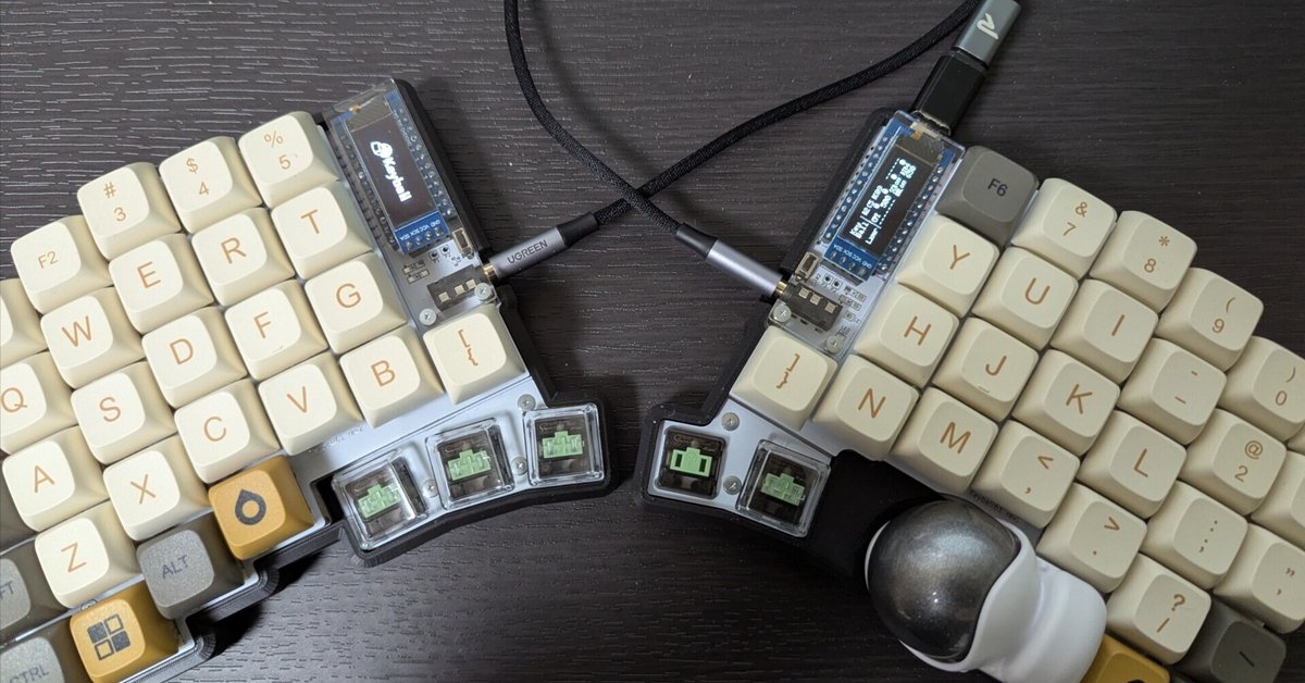 キーボード natto_egg Keyball61 キーボードを組み立てるときのメモ (Keyball61) - どこにでも