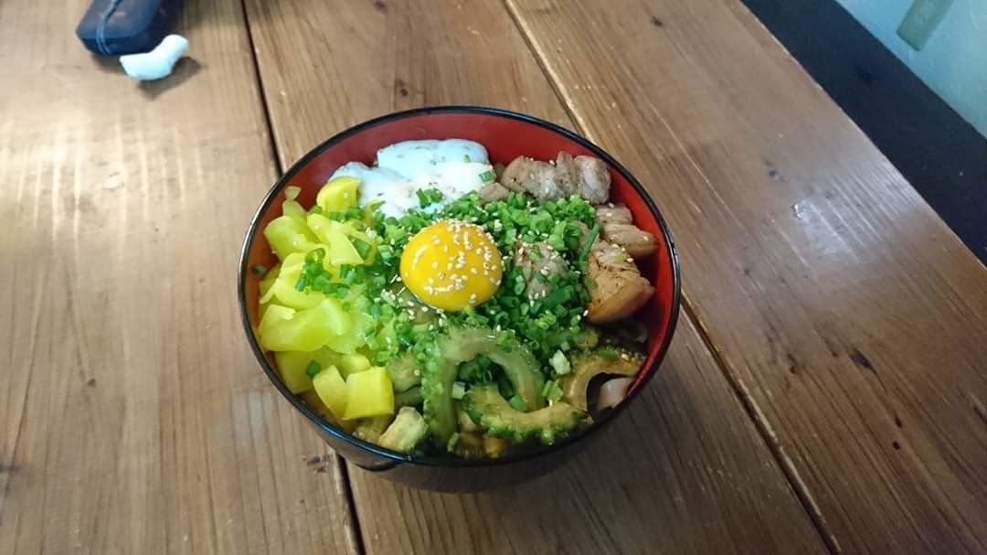 土壇場kitchen 沖縄具材のまぜそば Kengo No Ramen Note
