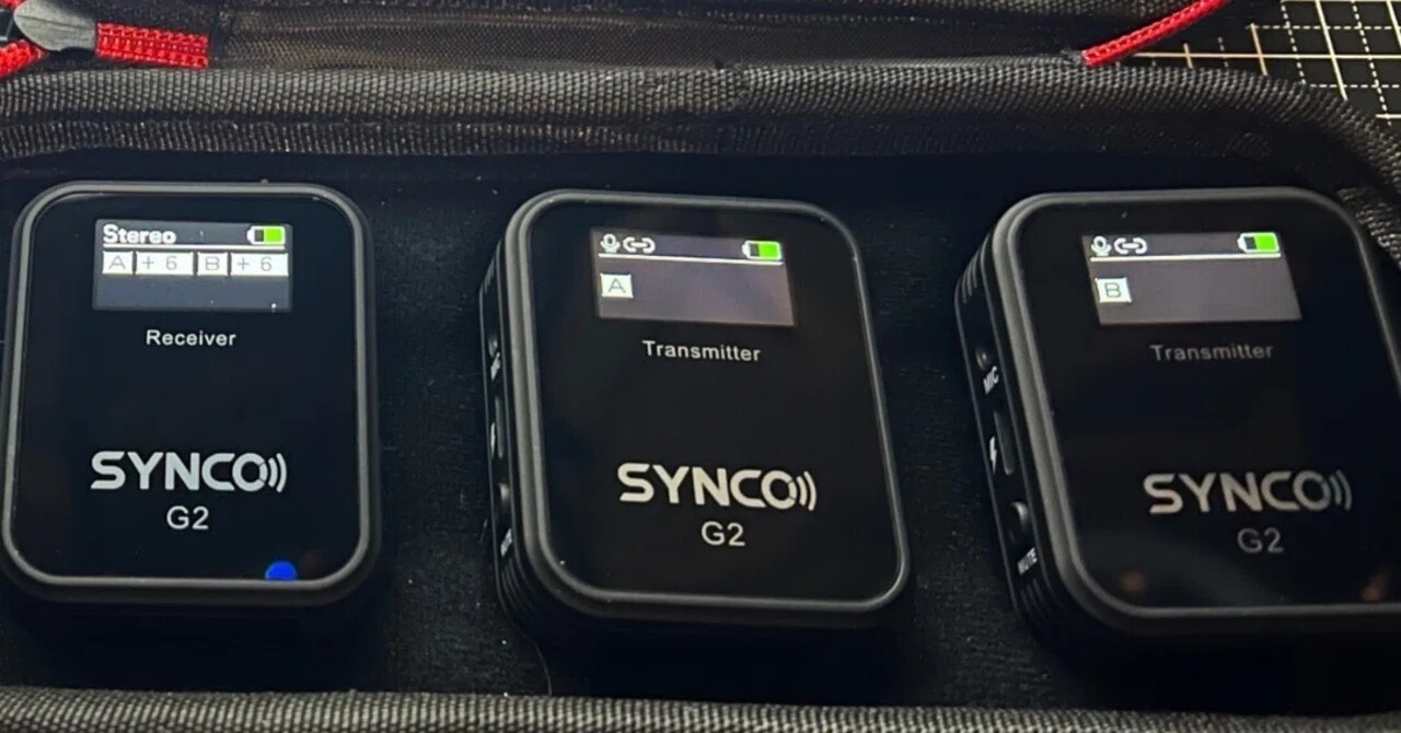 ワイヤレスマイクがセールで安いぞ！Synco G2(A2) ワヤレスマイク