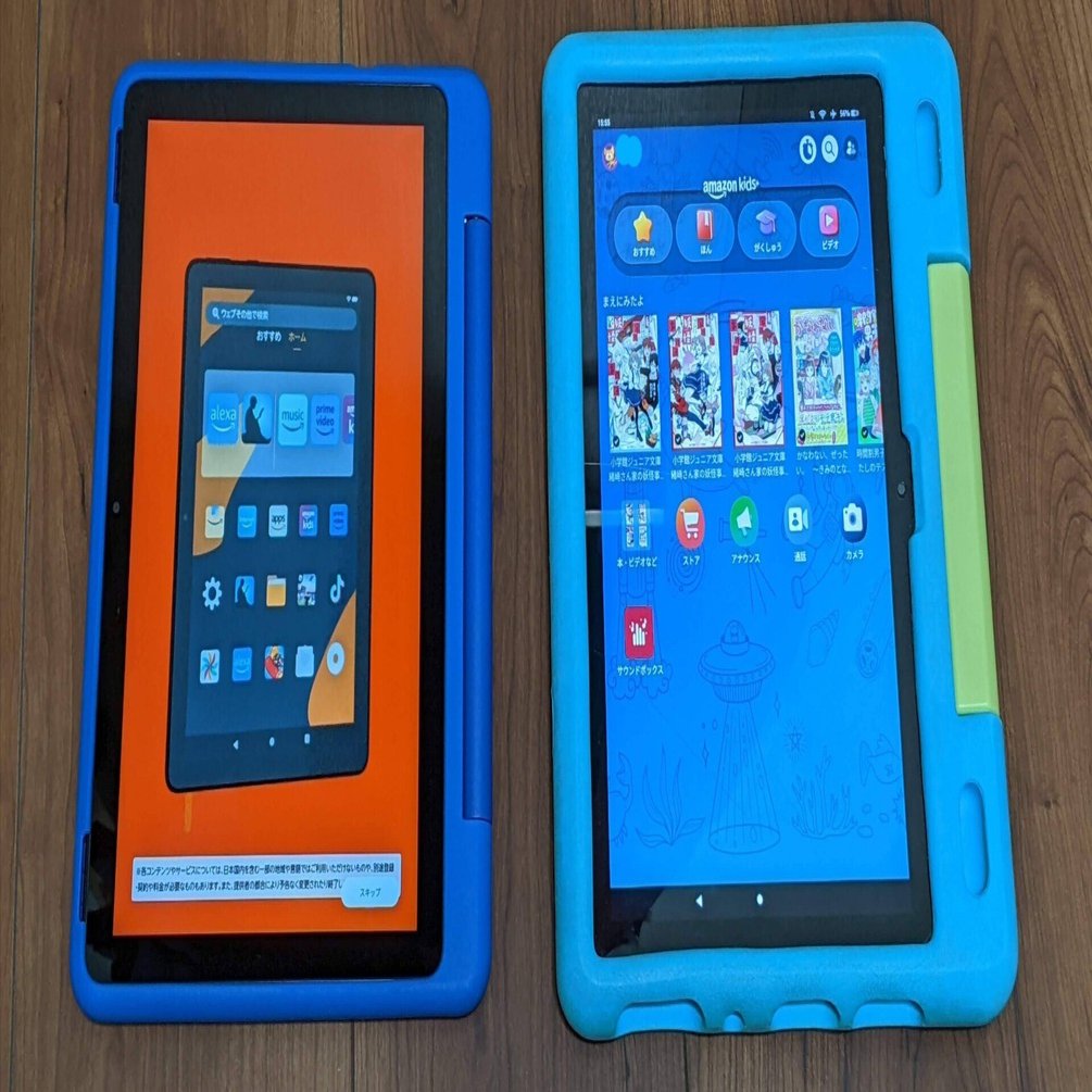 Fire HD 10タブレットのキッズモデルを買い替える（2021年kidsモデル