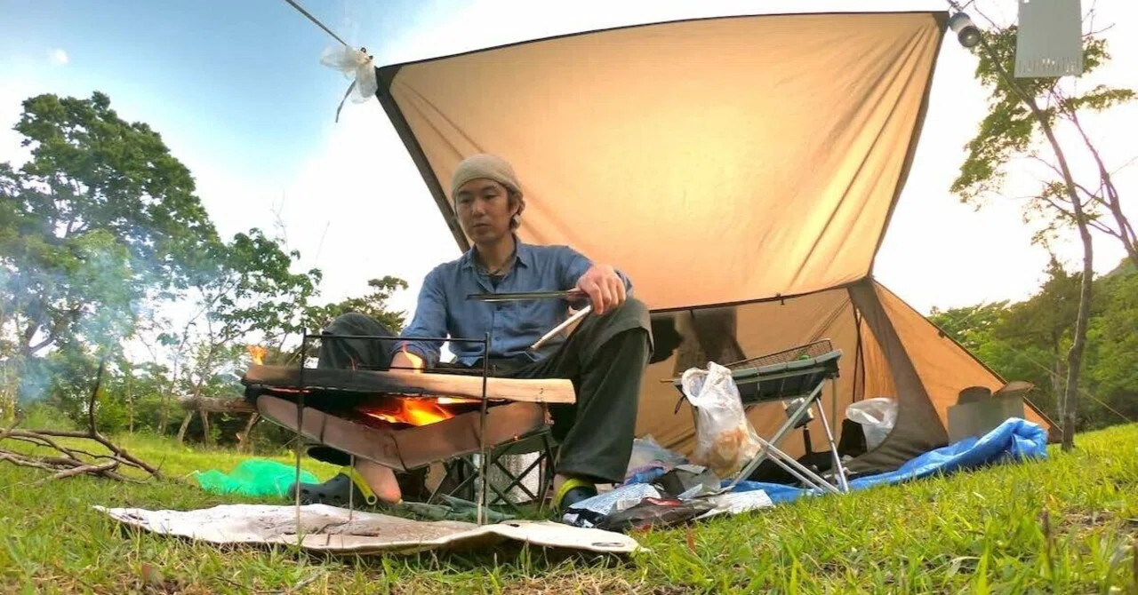 AND MYSELF プチキャンプセット AND MYSELF アンドマイセルフ キャンプセット テント 一式 ソロ