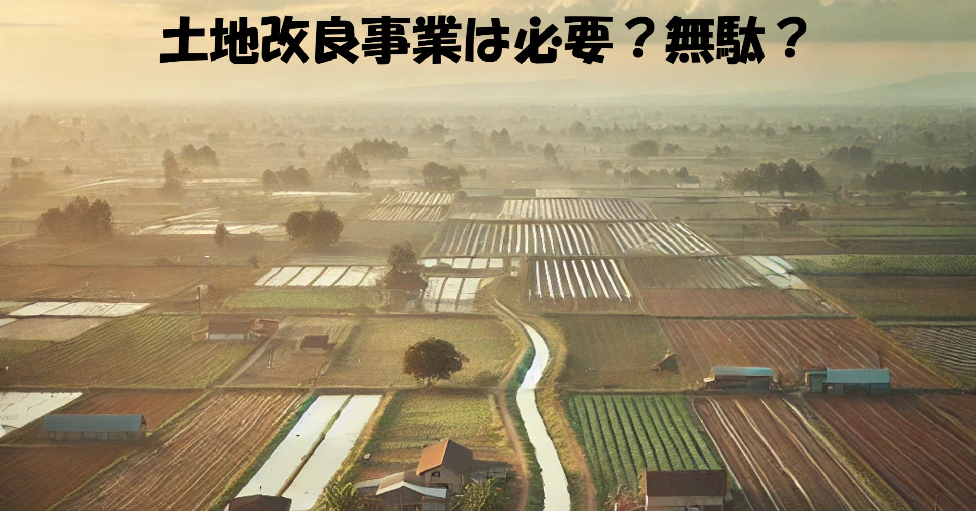 土地改良法等の一部を改正する法律案」についての調査(NHKから国民を