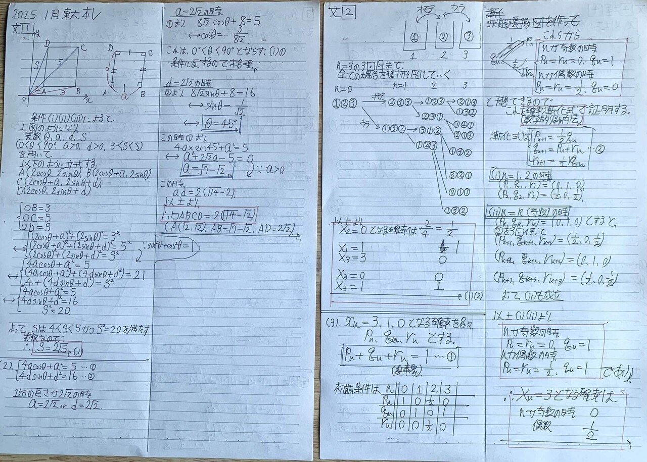 東大模試 2021年　2022年　2023年　国語　数学　物理　化学　英語　理系 東大模試 2021年 2022年 2023年 国語 数学 物理 化学 英語 理系