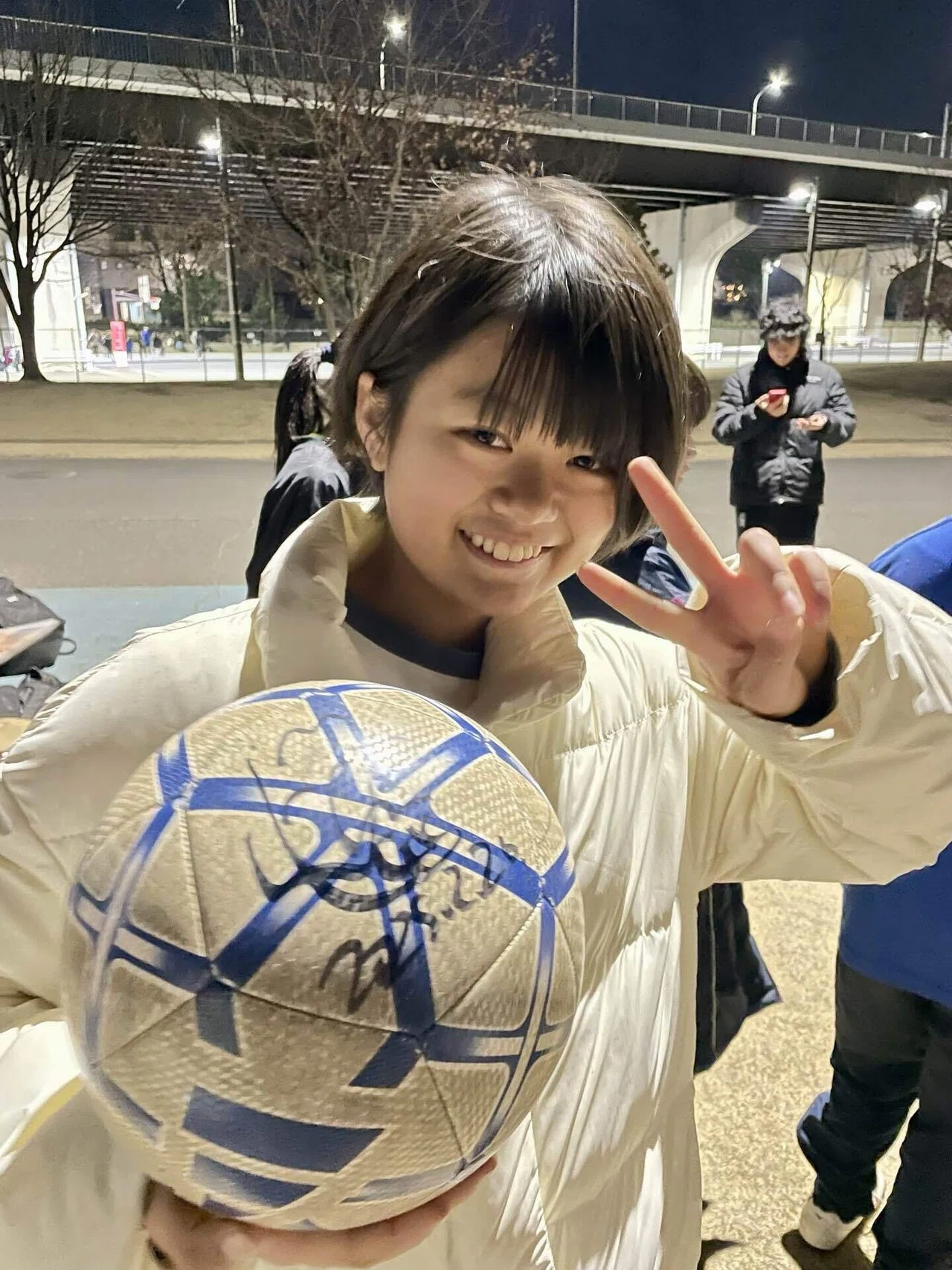 海堀あゆみ選手サインボール なでしこジャパン 女子W杯]新守護神・海堀