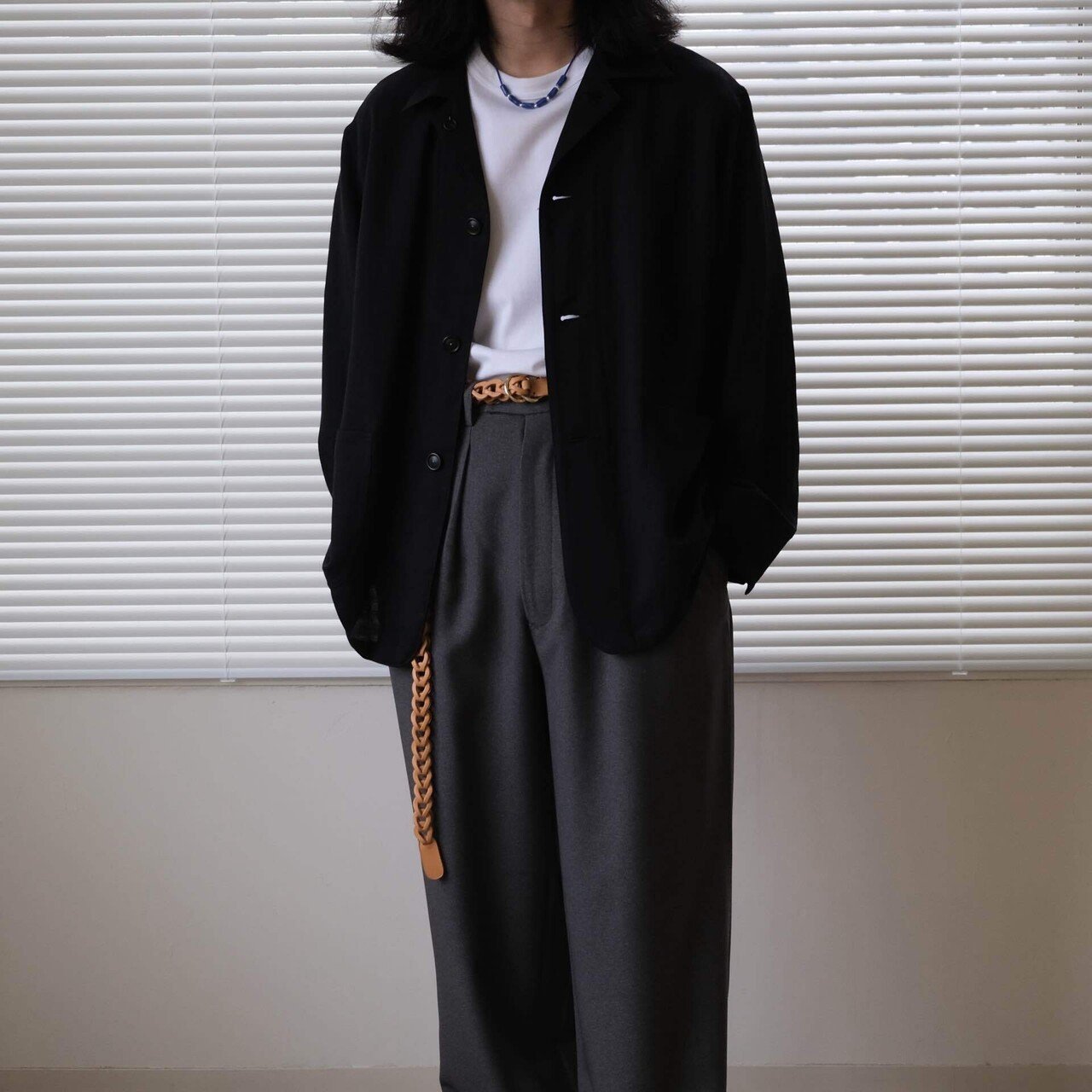 夏に羽織るカバーオール｜水岡