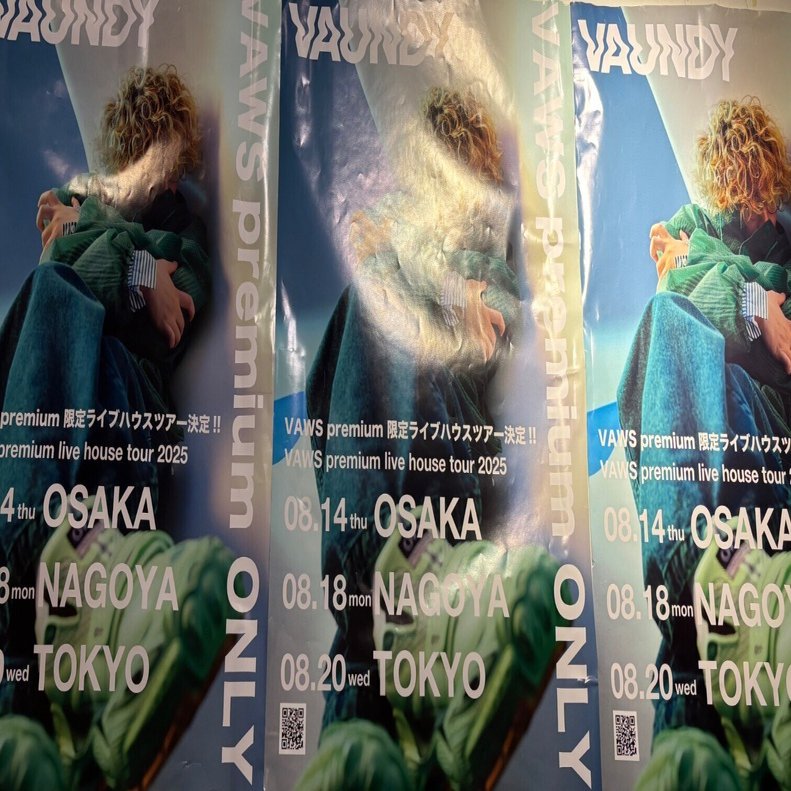 【新品】vaws premium live house tour TOKYO Vaundy “VAWS premium” live house tour 2025」VAWS premium会員