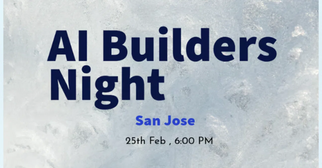 AI Builders Night @ San Joseに参加してきました｜seigot