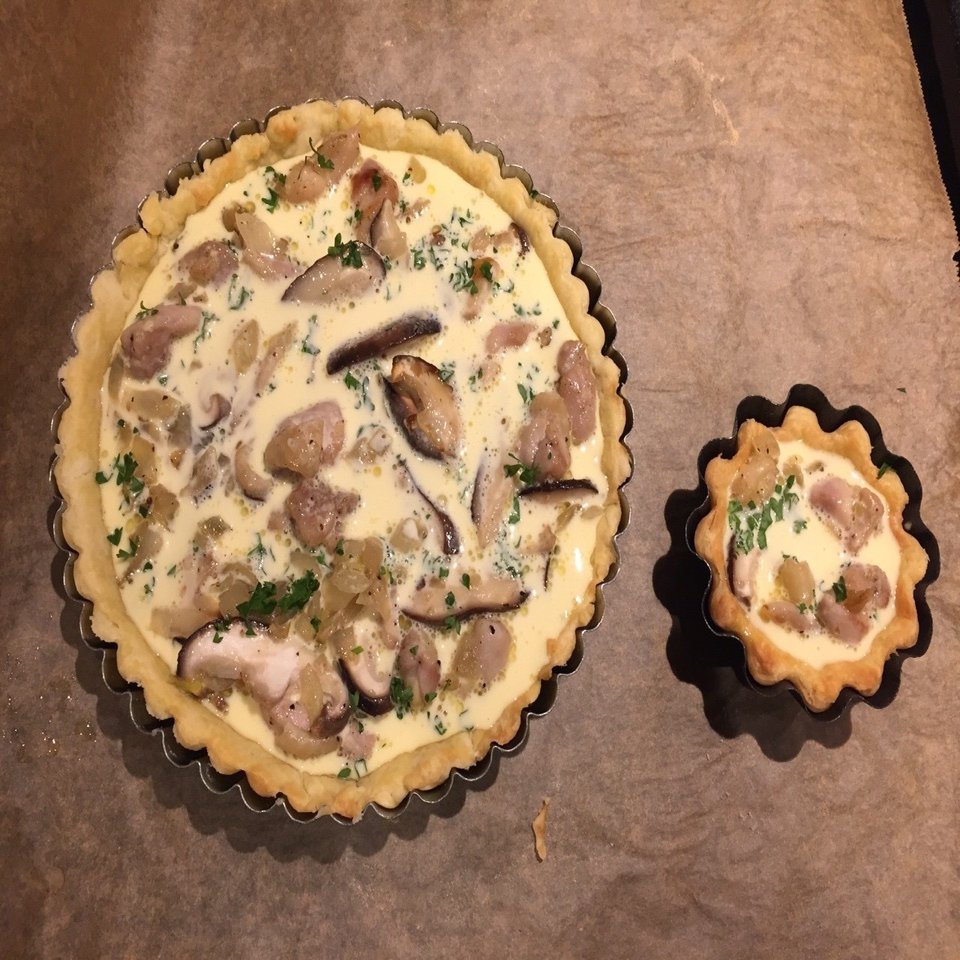 オリーブオイルで作るキッシュロレーヌ オリーブオイルソムリエayumi Note