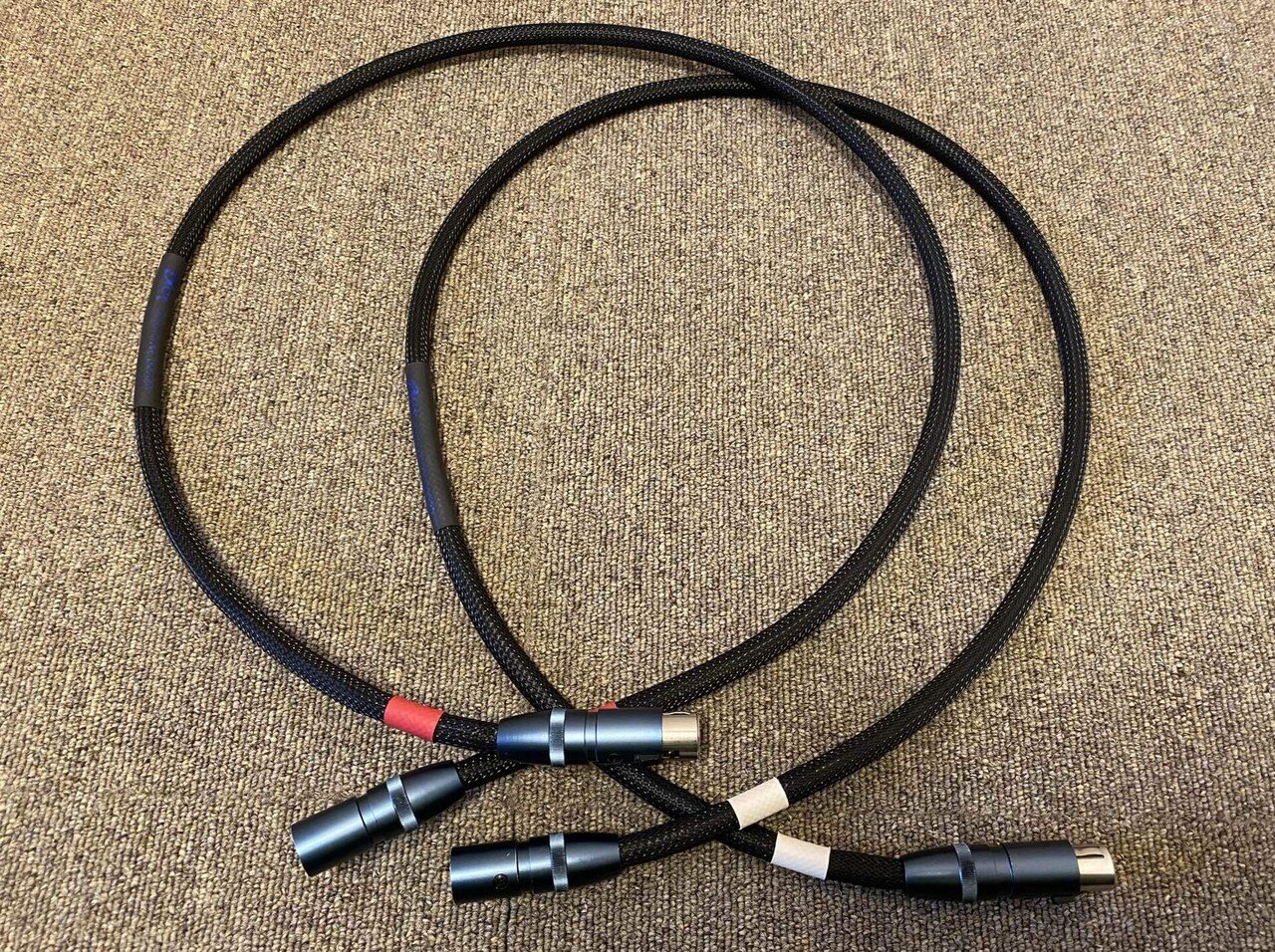 aet エーイーティー SCR LINE EVO XLRケーブル ペア 1.2m 元箱付 □