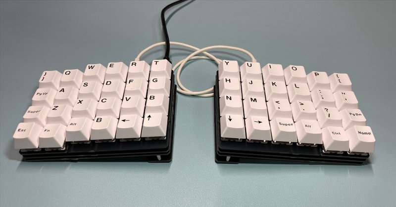 春早割 分割キーボードを体験したくて、Corne Keyboardを組み立てて V4 キーボード