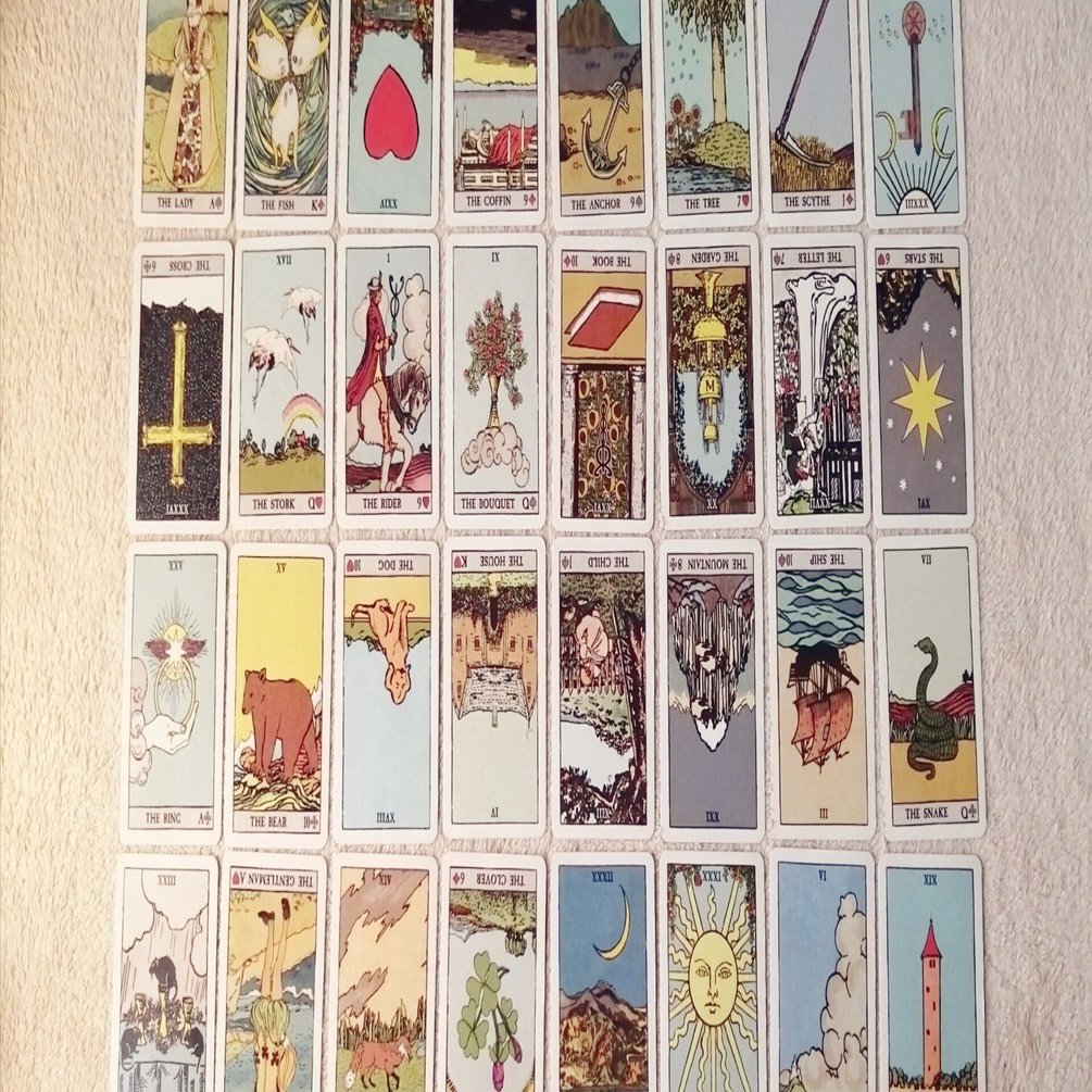 Aさん（女性）30代後半。ルノルマンオラクルカードリーディング｜風