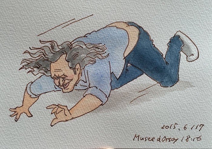 半ケツで走り回るオヤジ発見 パリにいますブログ読んでね Http Uwabamicharastration Blog Fc2 Com カメラマン Paris イラスト Instagood ムトウアキヒト Uwabami Works Note