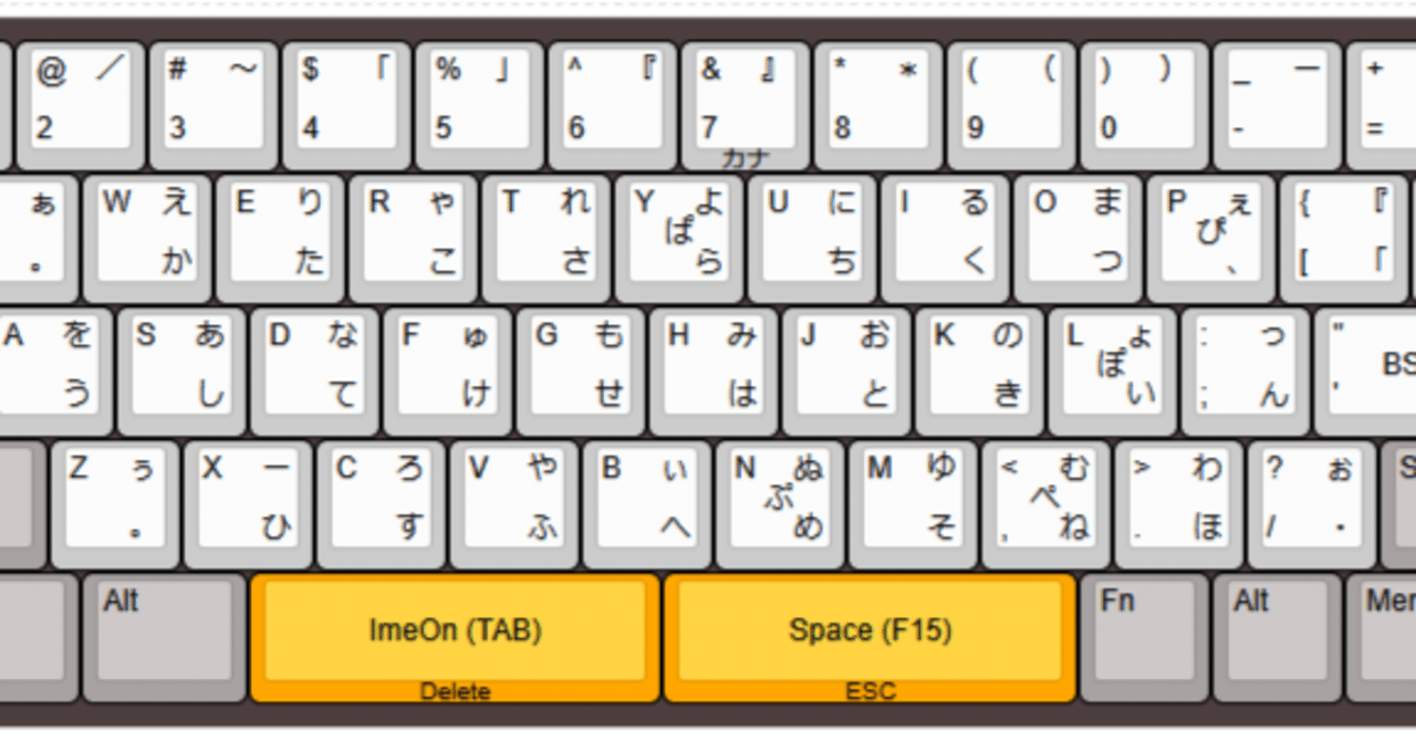 親指シフトの打鍵判定｜JA7RHK