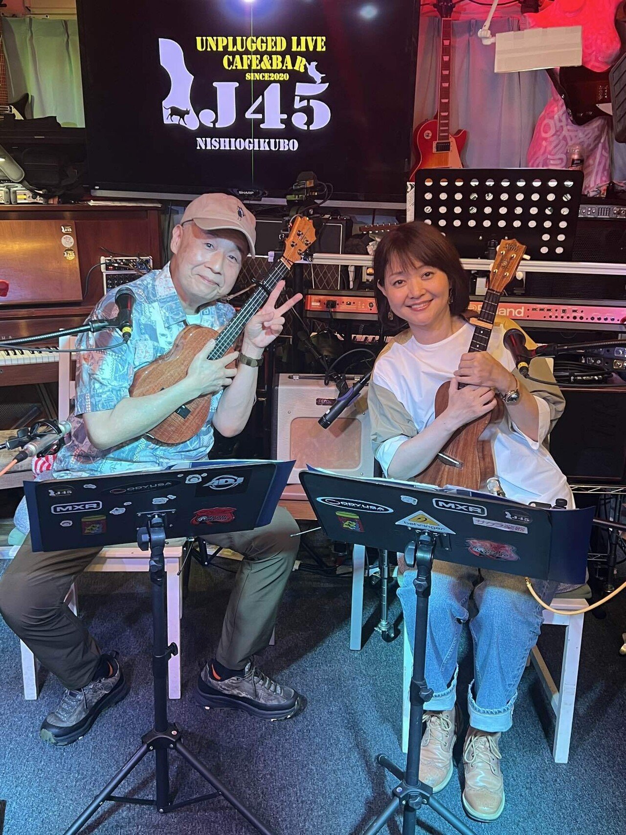 3/9(日)東京都杉並区・西荻窪J45にて【ウクレレだけじゃないライブ