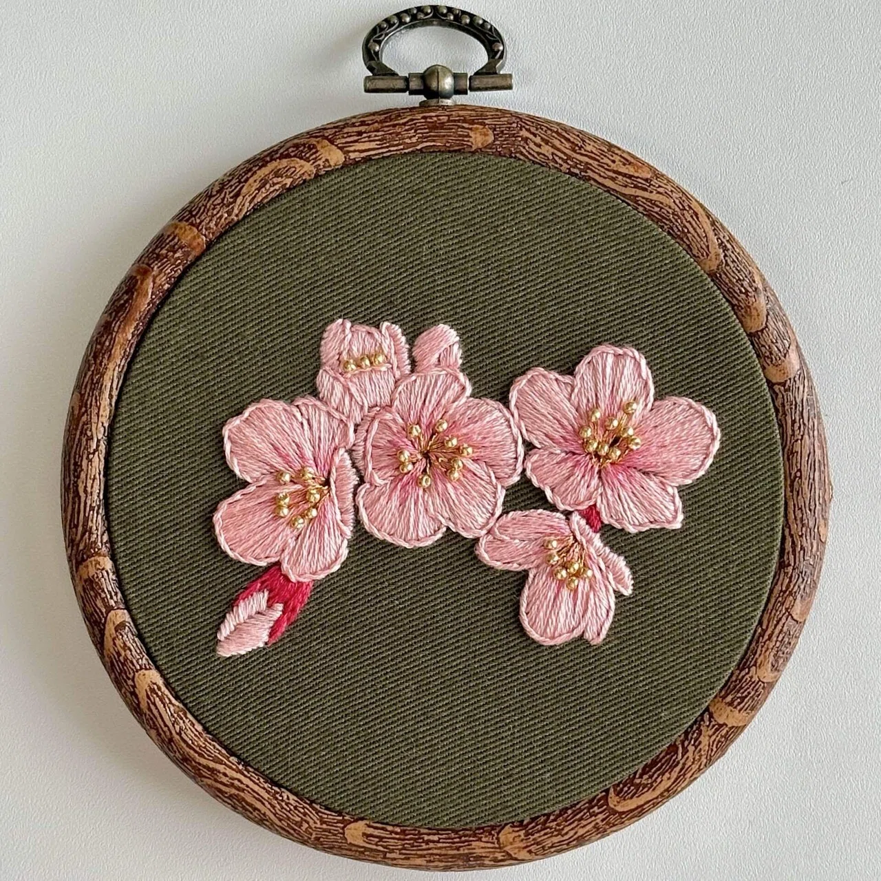 PDF図案「さくら」｜はなこまち/刺繍作家