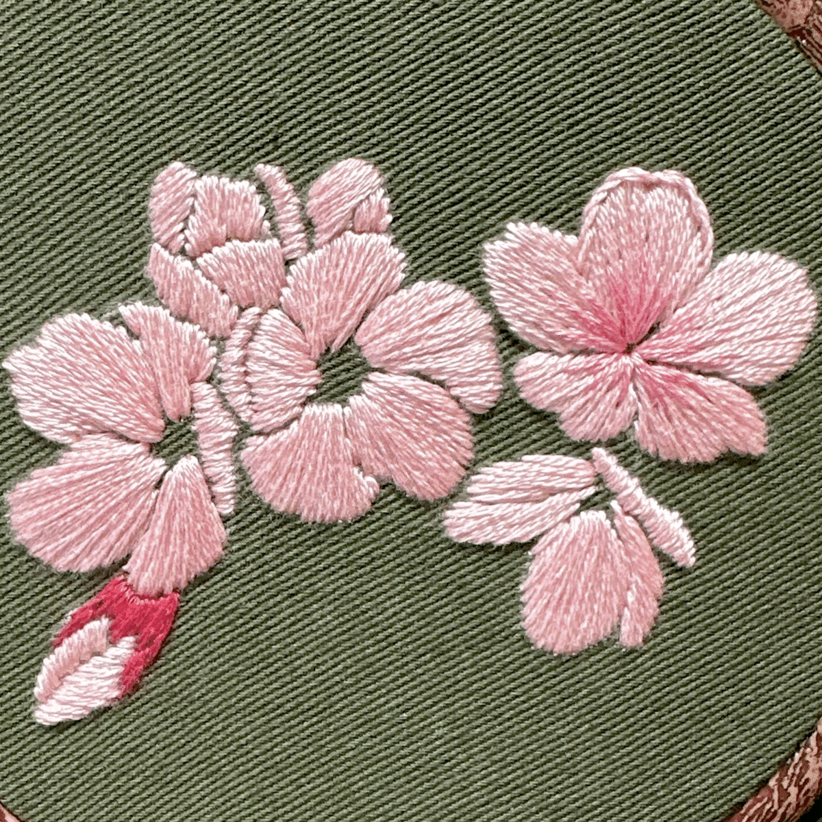 刺繍図案「さくら」補足|はなこまち/刺繍作家 刺繍図案「さくら」補足|はなこまち/刺繍作家