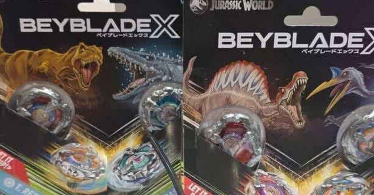 ベイブレードx ジュラシックワールド 2種 BEYBLADEX ベイブレードX : ジュラシックワールド×ベイブレードX