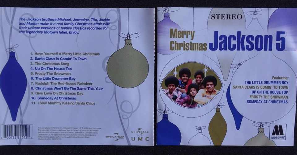 クリスマス音源リスト 19 Jackson 5 Christmas Album The Jackson 5 長老 Note