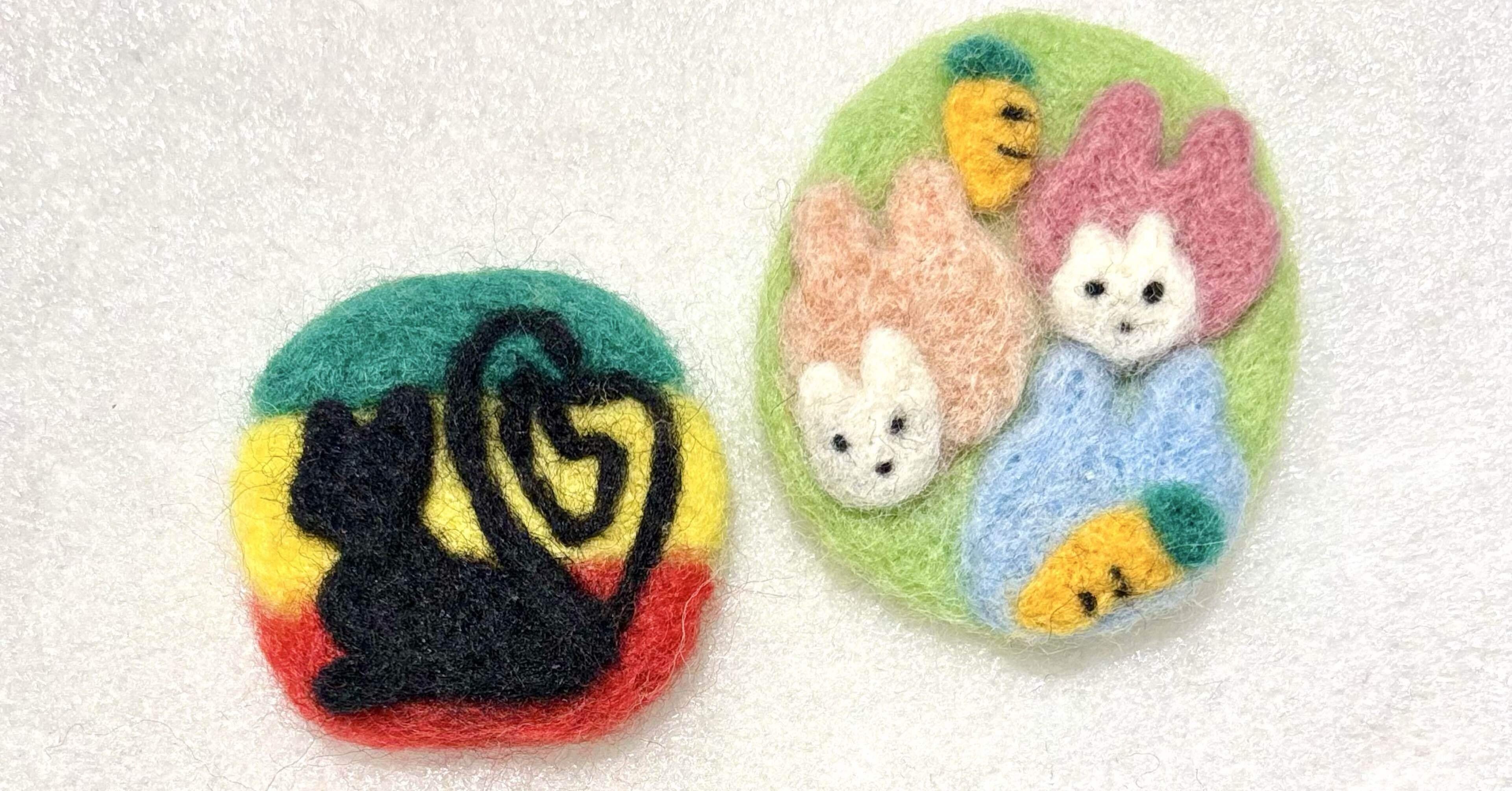 羊毛フェルトもコツコツ練習中♫｜Moon🌝