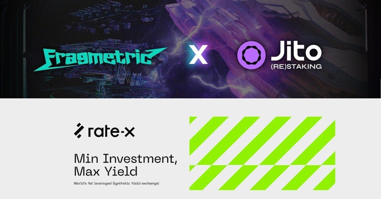 Fragmetric x RateX - SOLの運用とポイ活｜mush