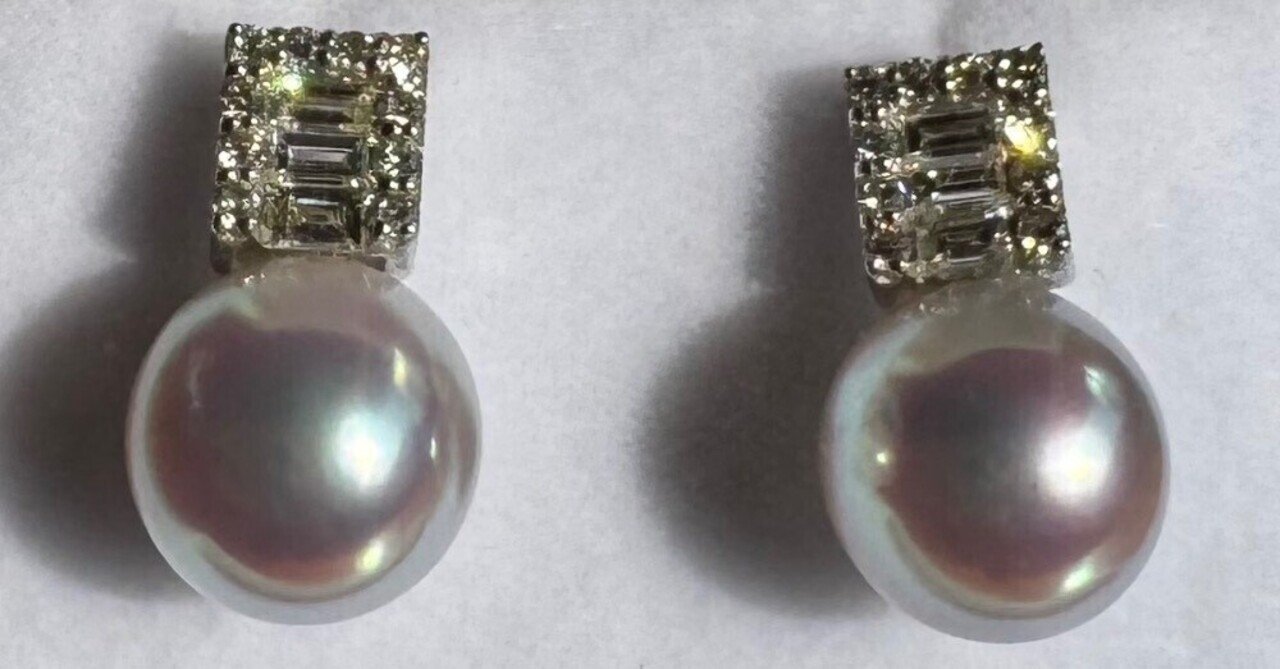 週末セール】浜幸パール ピアス 8.0-8.5㎜ パールピアス_290025