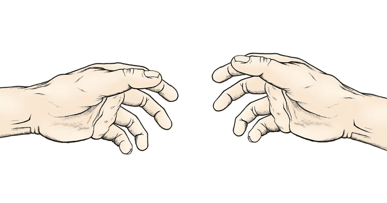 親指人間の絵 手 人差し指と親指 3種セットイラスト - No: 22426916｜無料イラスト