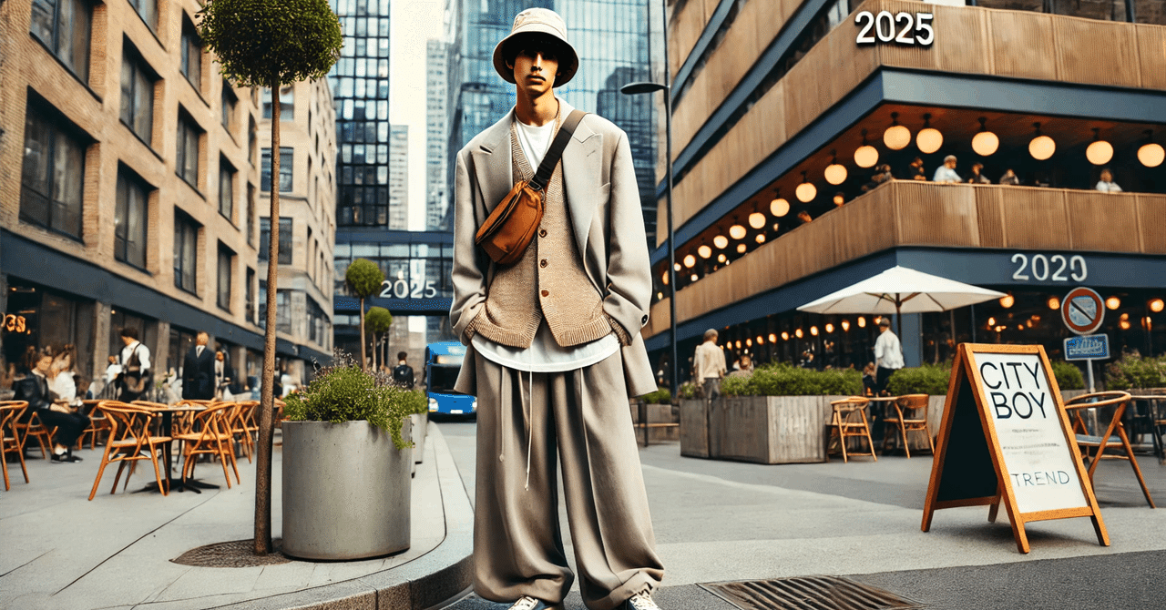 OpenAI Deep Research】2025年のシティボーイ系トレンドを根掘り葉掘り