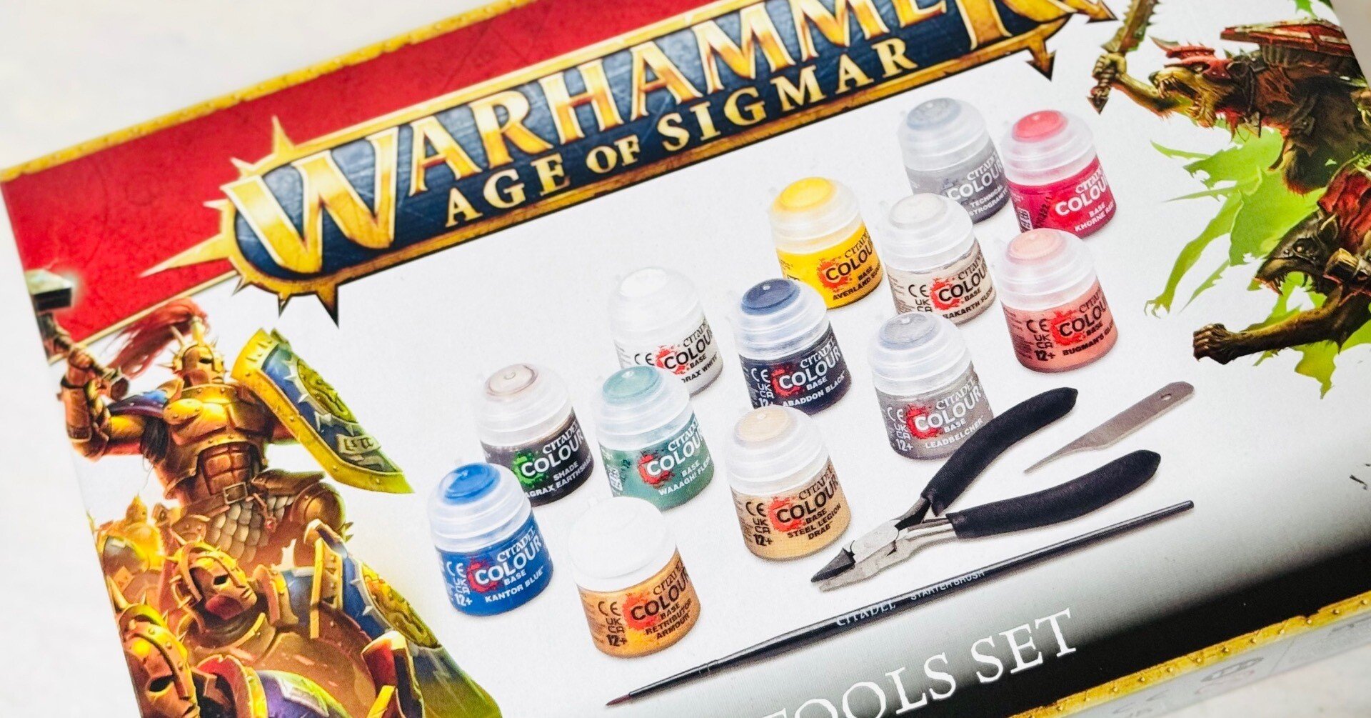 AoSペイント+ツールセット開封！早速使ってみる！｜Erin / Warhammer🔰