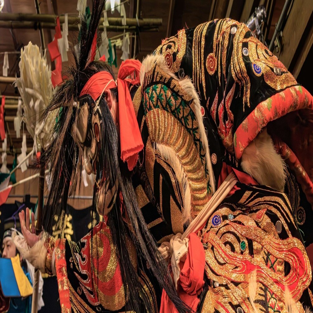 写真と民俗【島根県・石見神楽】｜メダカちゃん