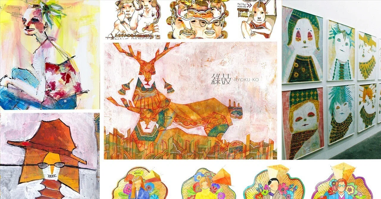 僕が最初に描いた絵 イラストレーターになる前の試行錯誤 〜20年前のイラスト作品
