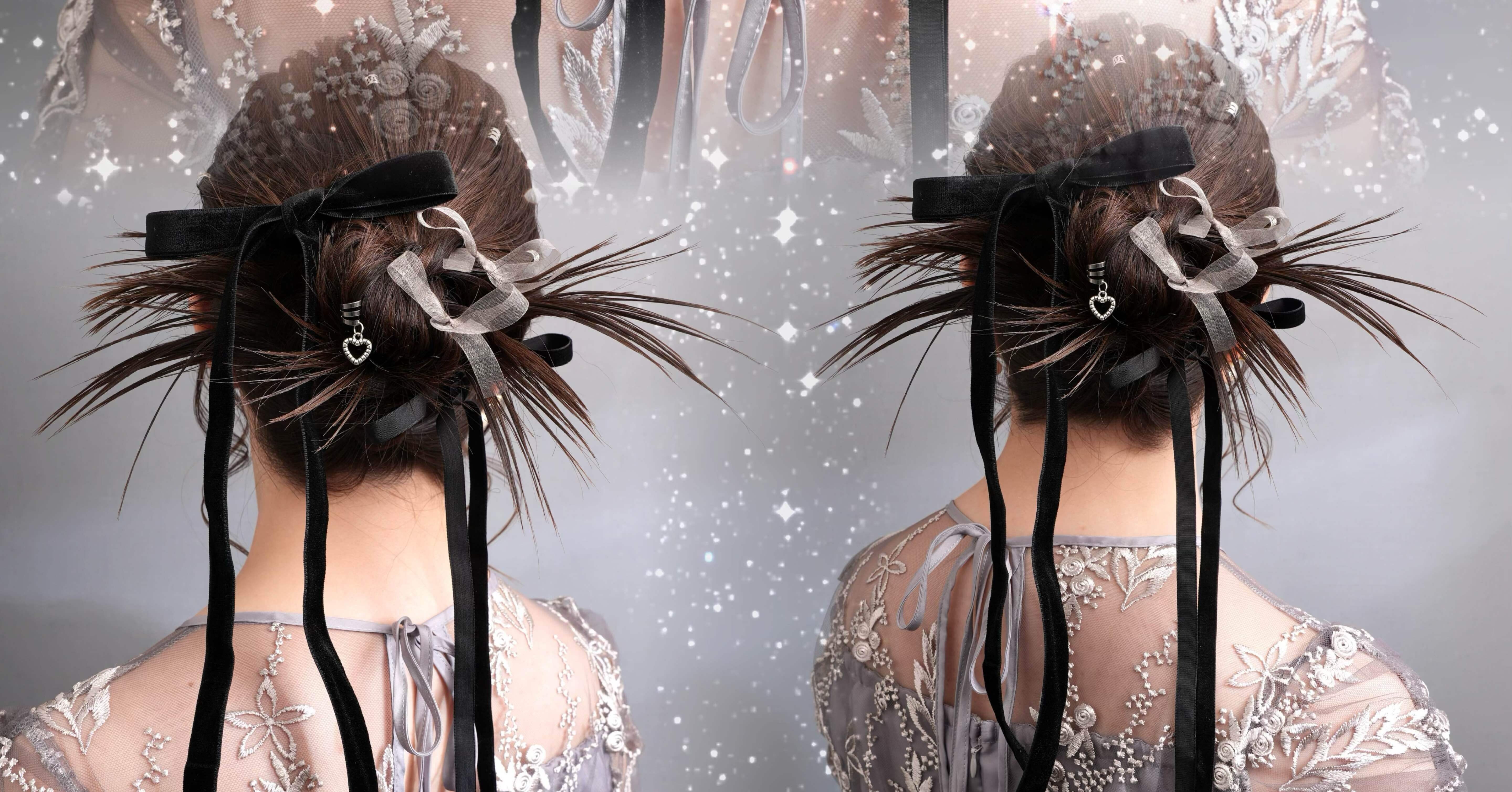 カチモリヘアで華やかに！結婚式のヘアセット】｜色落ちのゆかり