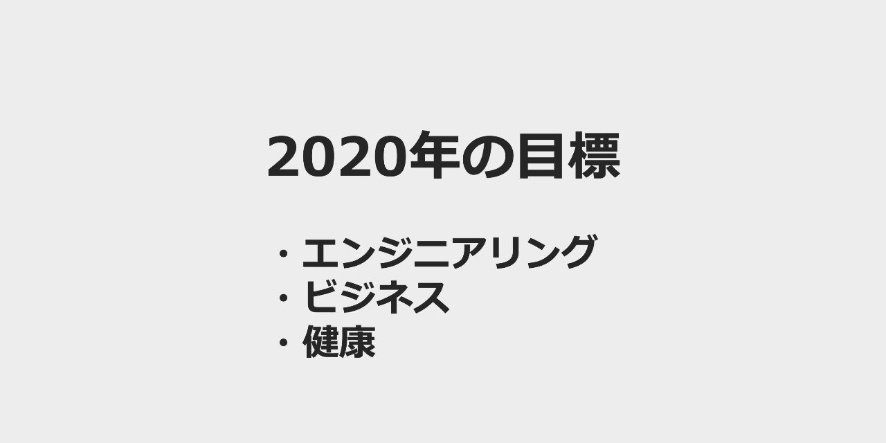 年の目標 エンジニアリング ビジネス 健康 Kota Yamashita 山下 昂太 Note 年の目標 エンジニアリング ビジネス 健康 Kota Yamashita 山下 昂太 Note